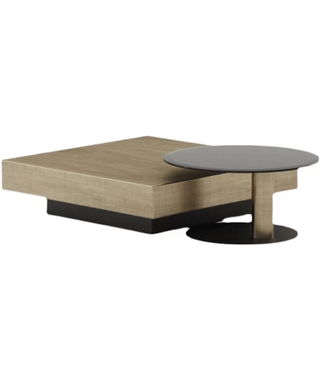 2-Piece modern living room table set