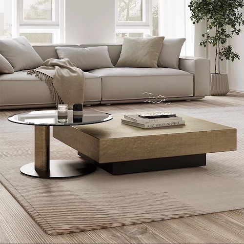 modern coffee table set of 2