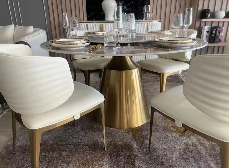 Contemporary marble table Contemporary marble table