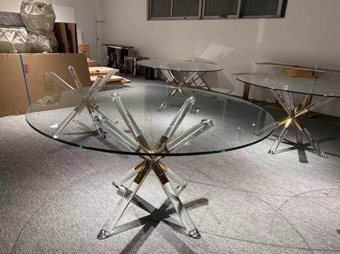 glass and stainless steel dining table glass and stainless steel dining table