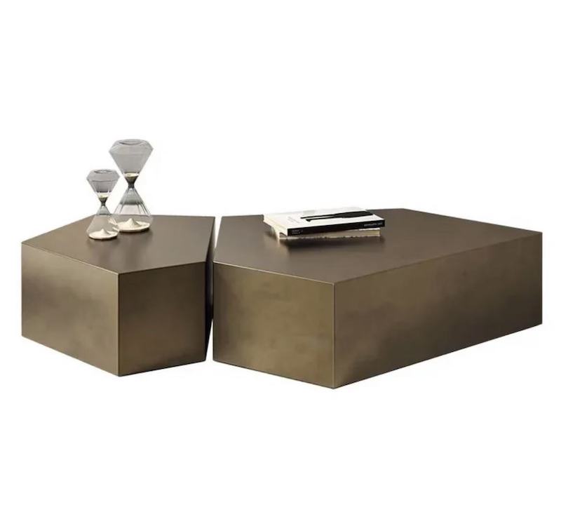 Unique Vintage Brass Accent Table  Sets And Luxury Coffee Table Sets
