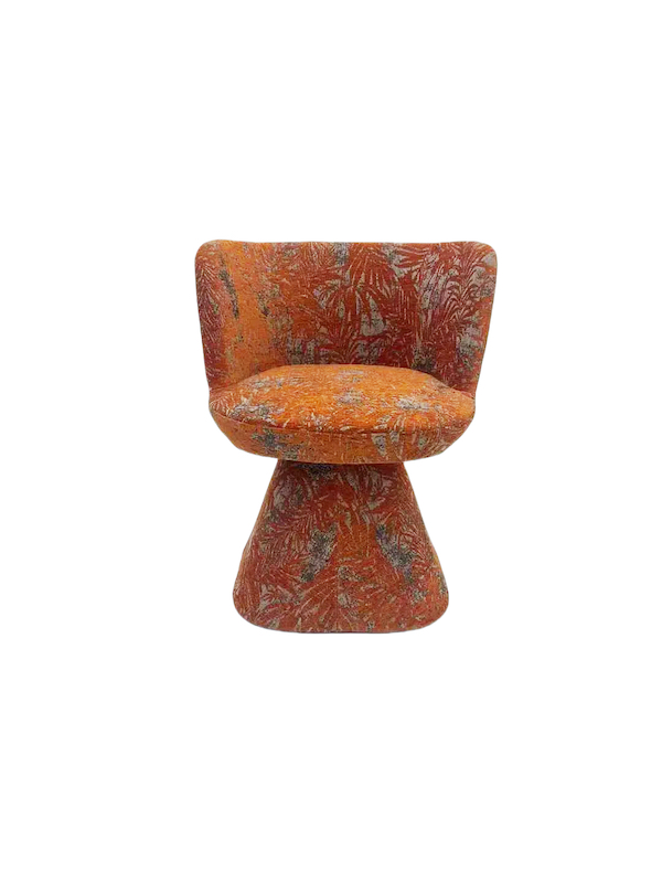 Modern Swivel Armchair   Italia B&B Design Rotatable Dining Chair